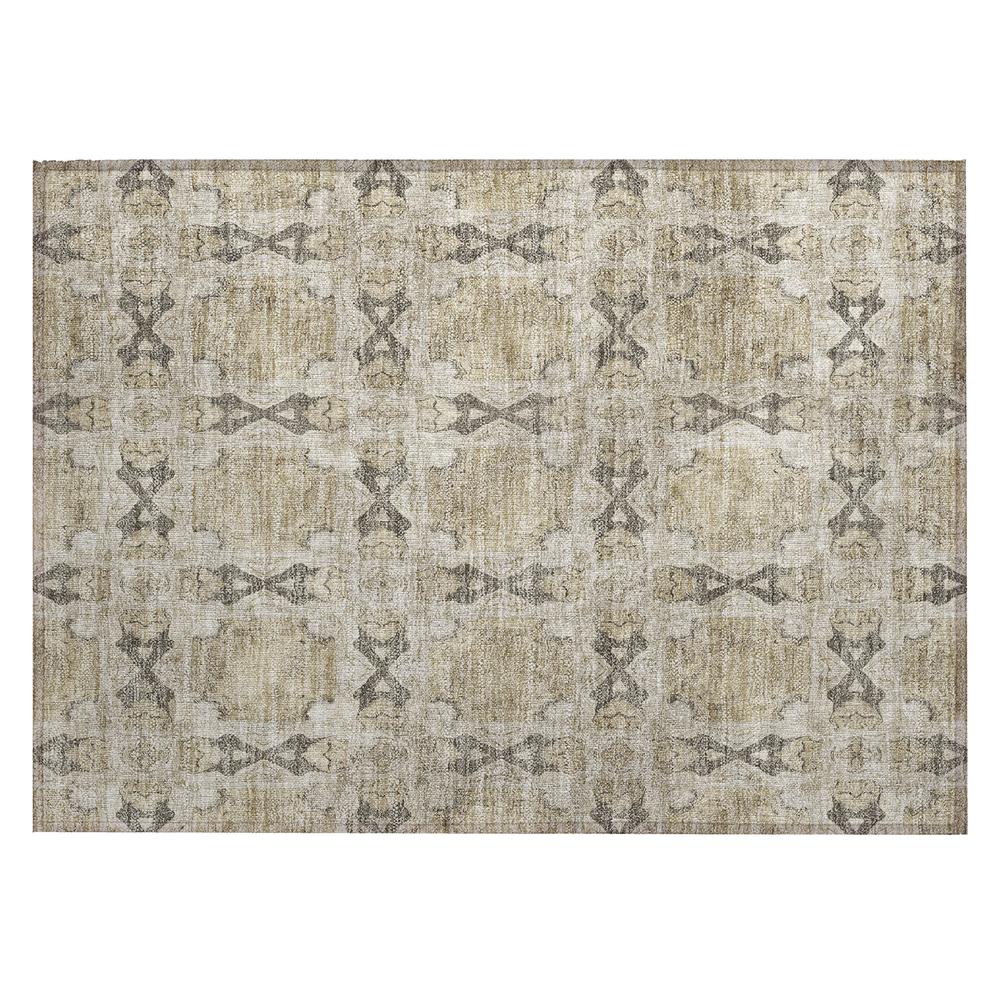 Chantille ACN564 Brown 1'8" x 2'6" Rug. Picture 1