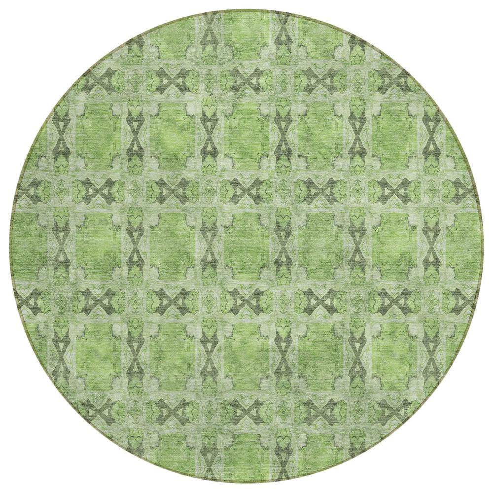 Chantille ACN564 Green 8' x 8' Rug. Picture 1