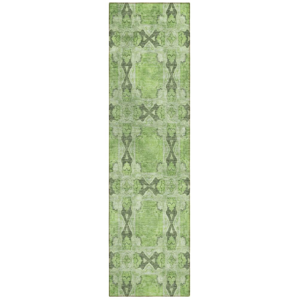 Chantille ACN564 Green 2'3" x 7'6" Rug. Picture 1