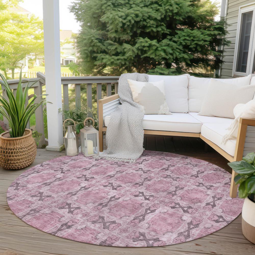 Chantille ACN564 Pink 8' x 8' Rug. Picture 7
