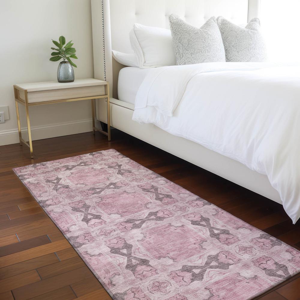 Chantille ACN564 Pink 2'3" x 7'6" Rug. Picture 6