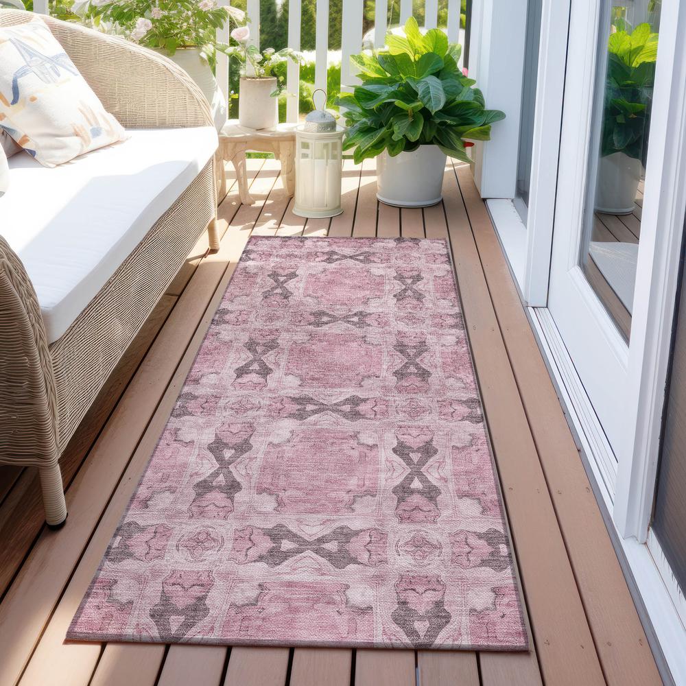 Chantille ACN564 Pink 2'3" x 7'6" Rug. Picture 7