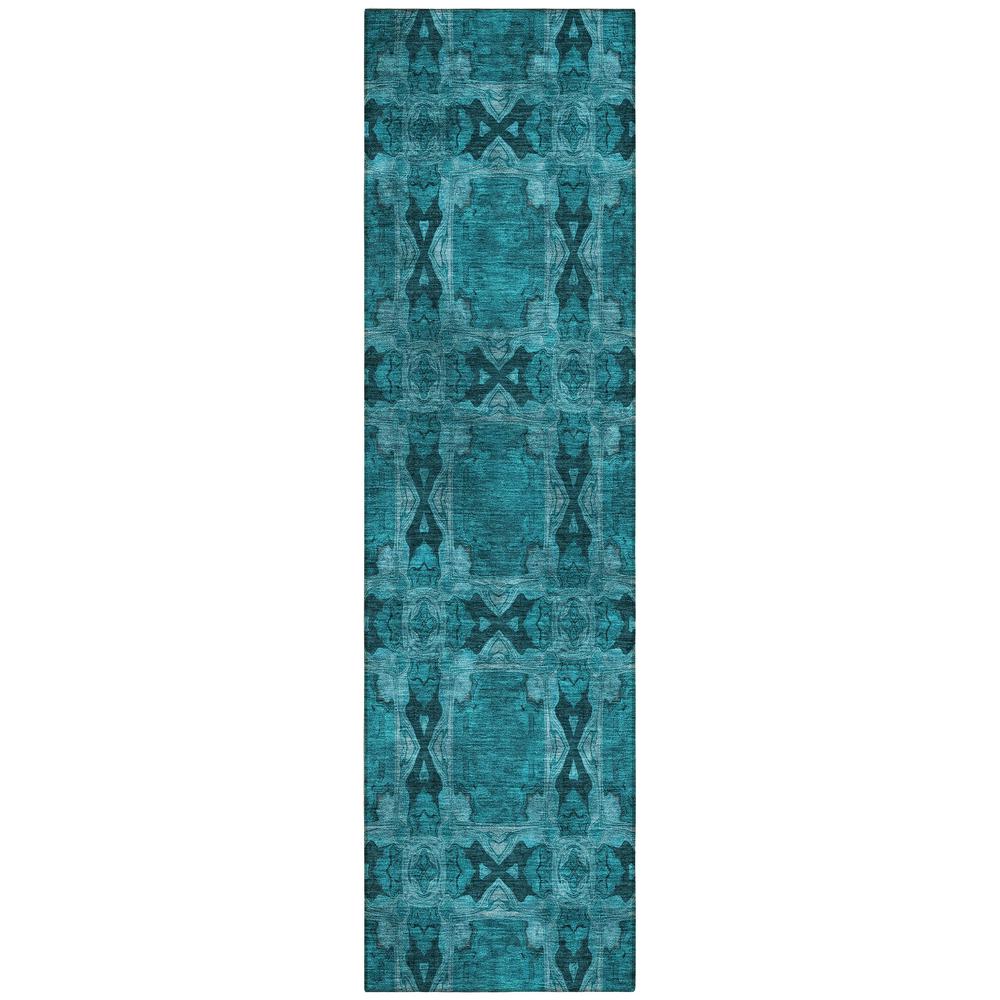 Chantille ACN564 Teal 2'3" x 7'6" Rug. Picture 1