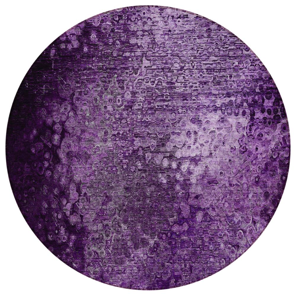 Chantille ACN565 Purple 8' x 8' Rug. Picture 1