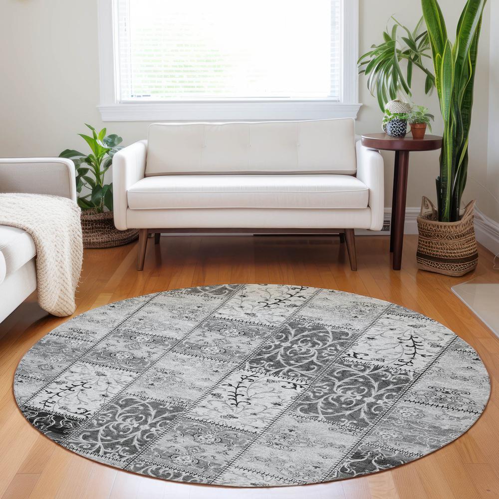 Chantille ACN566 Gray 8' x 8' Rug. Picture 6