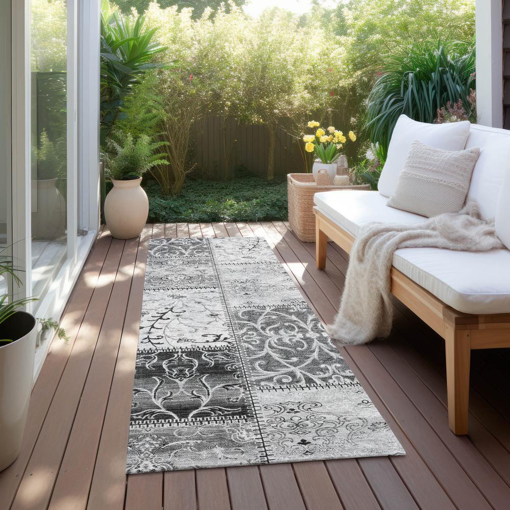 Chantille ACN566 Gray 2'3" x 7'6" Rug. Picture 7