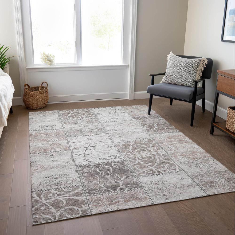 Chantille ACN566 Brown 2'6" x 3'10" Rug. Picture 7