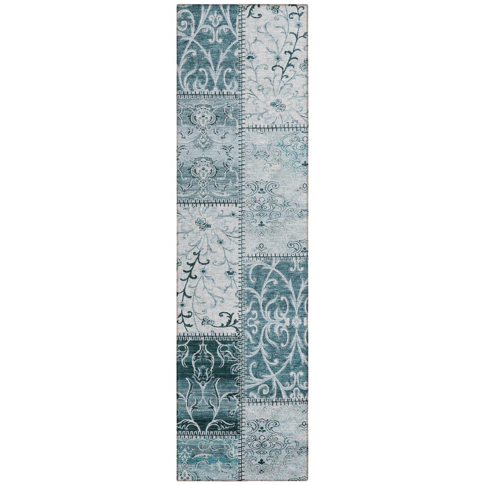 Chantille ACN566 Teal 2'3" x 7'6" Rug. Picture 1