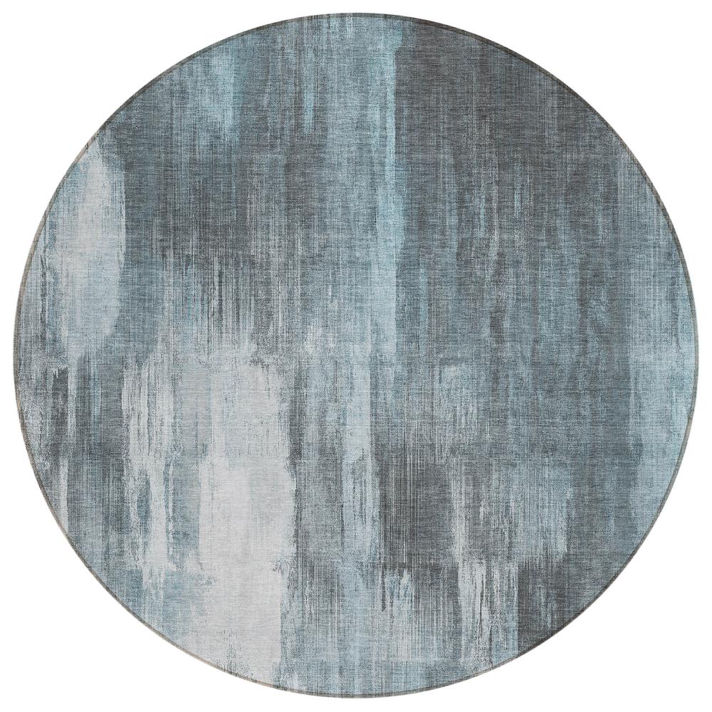 Chantille ACN567 Teal 8' x 8' Rug. Picture 1