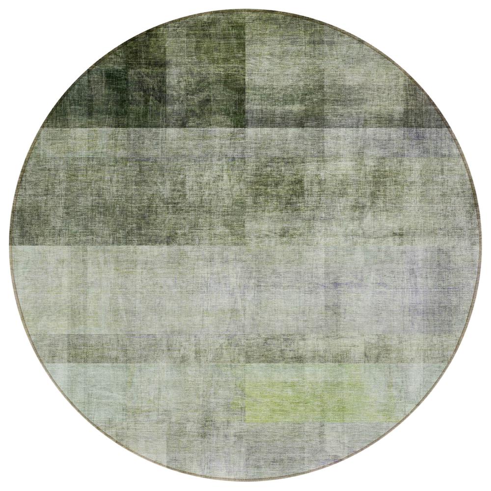 Chantille ACN568 Green 8' x 8' Rug. Picture 1