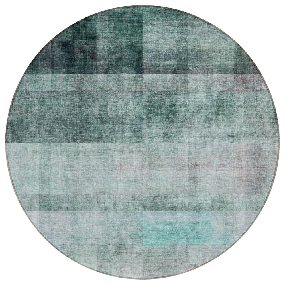 Chantille ACN568 Teal 8' x 8' Rug. Picture 1