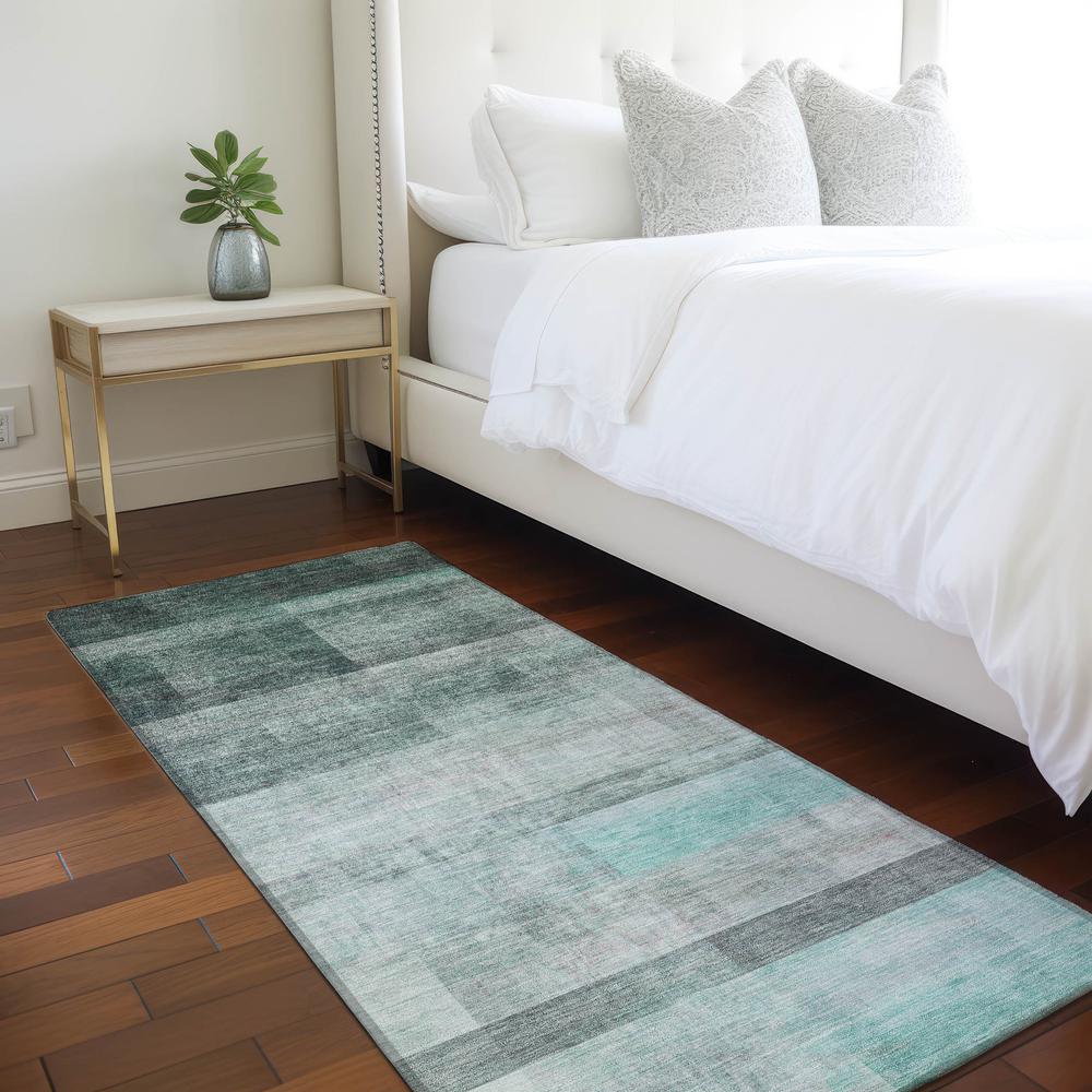 Chantille ACN568 Teal 2'3" x 7'6" Rug. Picture 6