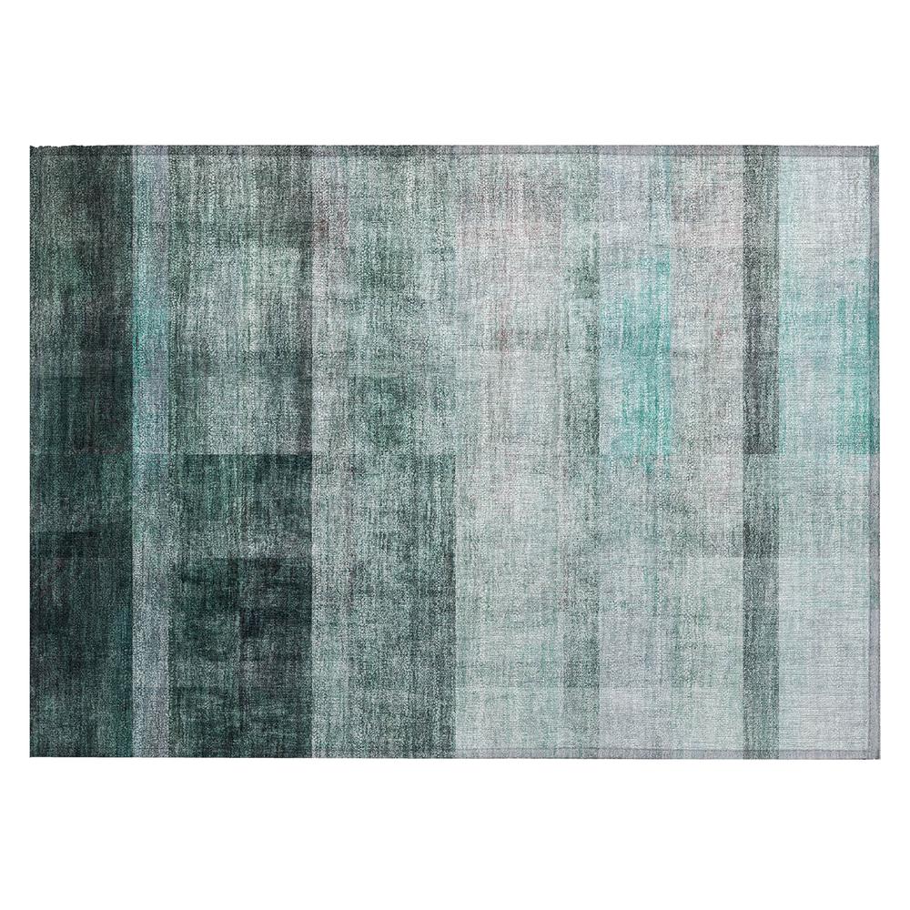 Chantille ACN568 Teal 1'8" x 2'6" Rug. Picture 1