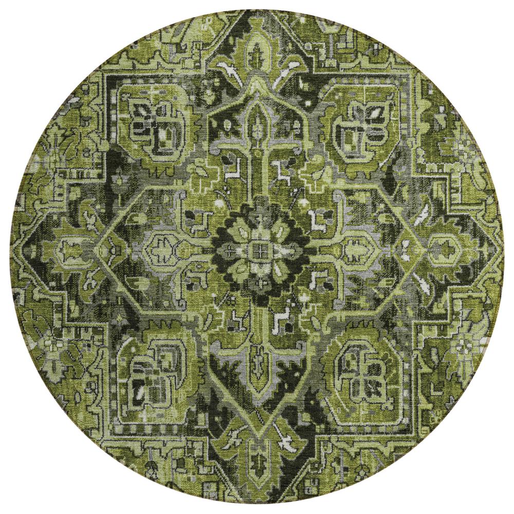 Chantille ACN570 Green 8' x 8' Rug. Picture 1