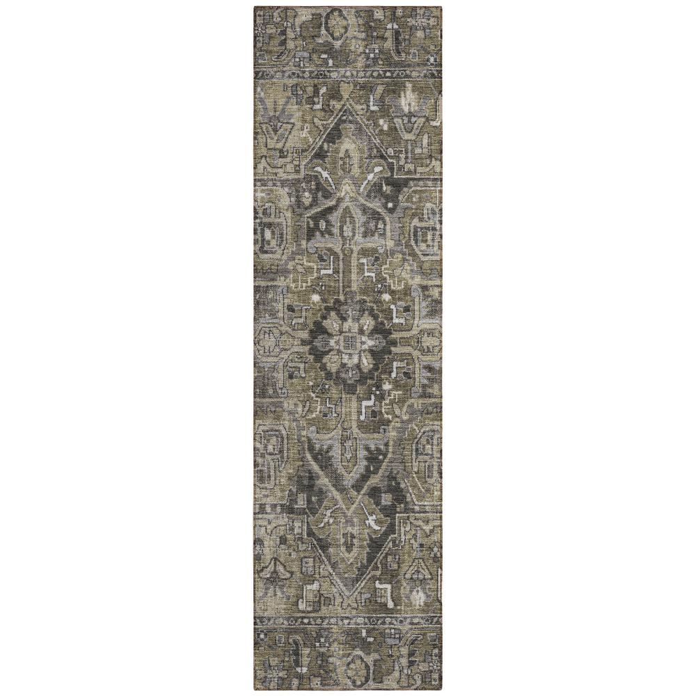 Chantille ACN570 Brown 2'3" x 7'6" Rug. Picture 1
