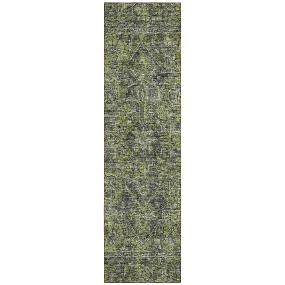 Chantille ACN571 Green 2'3" x 7'6" Rug. Picture 1