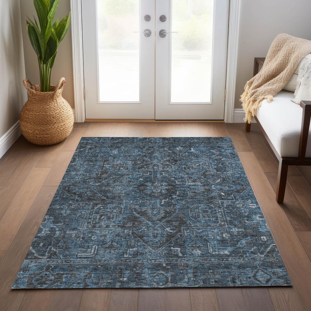 Chantille ACN571 Navy 2'6" x 3'10" Rug. Picture 7