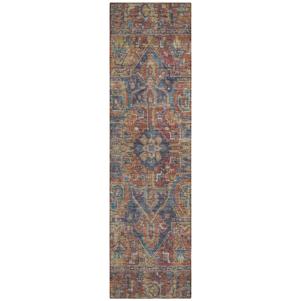 Chantille ACN571 Red 2'3" x 7'6" Rug. Picture 1