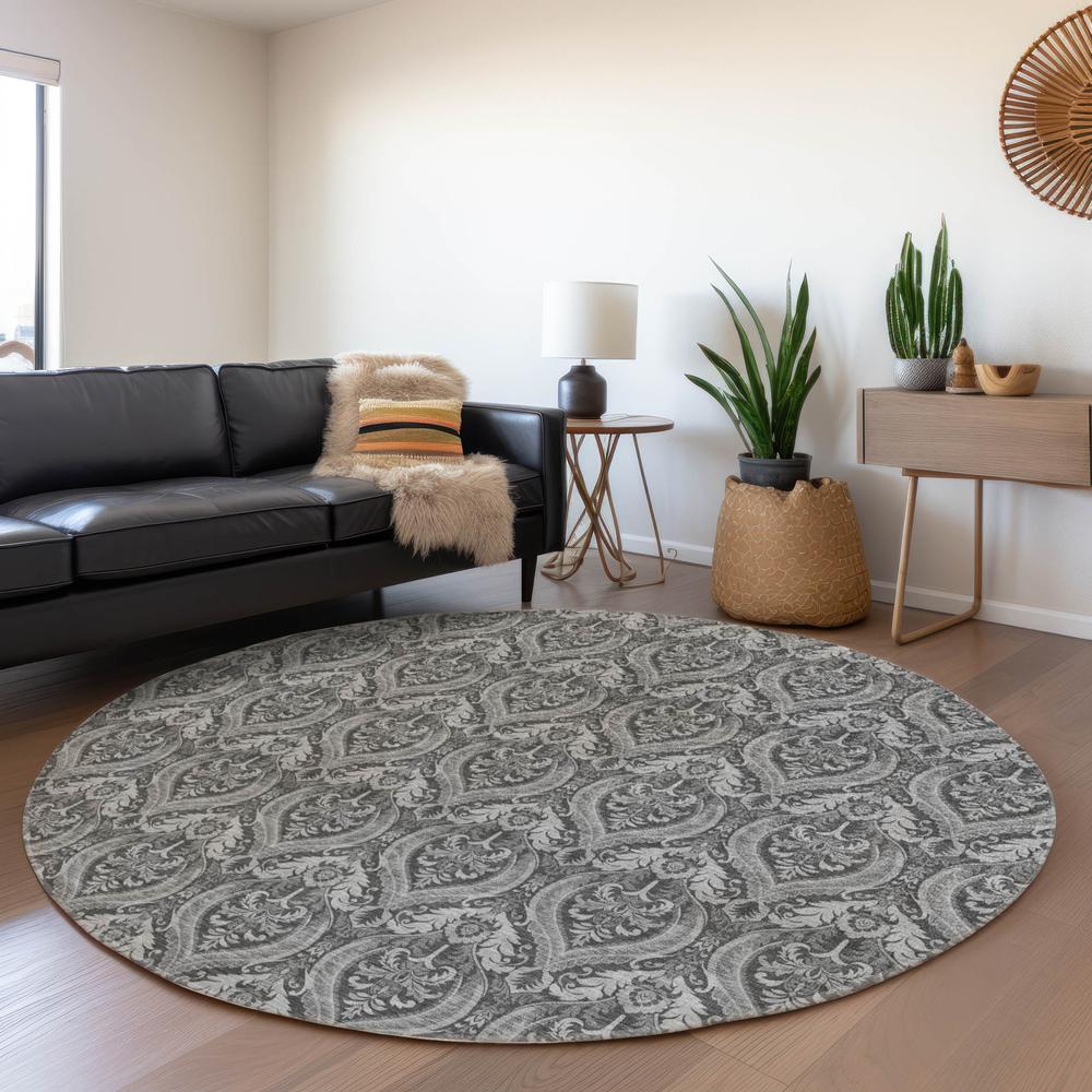 Chantille ACN572 Gray 8' x 8' Rug. Picture 6