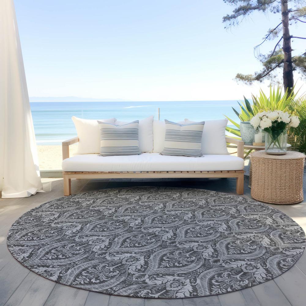 Chantille ACN572 Gray 8' x 8' Rug. Picture 7