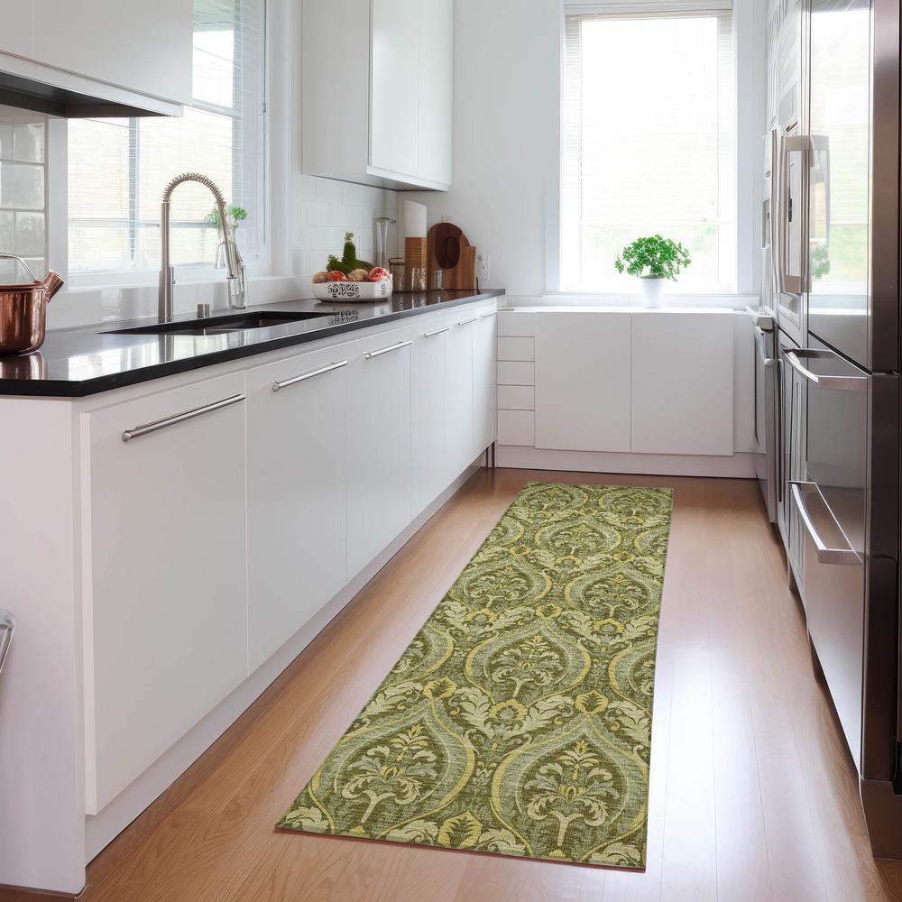 Chantille ACN572 Green 2'3" x 7'6" Rug. Picture 6