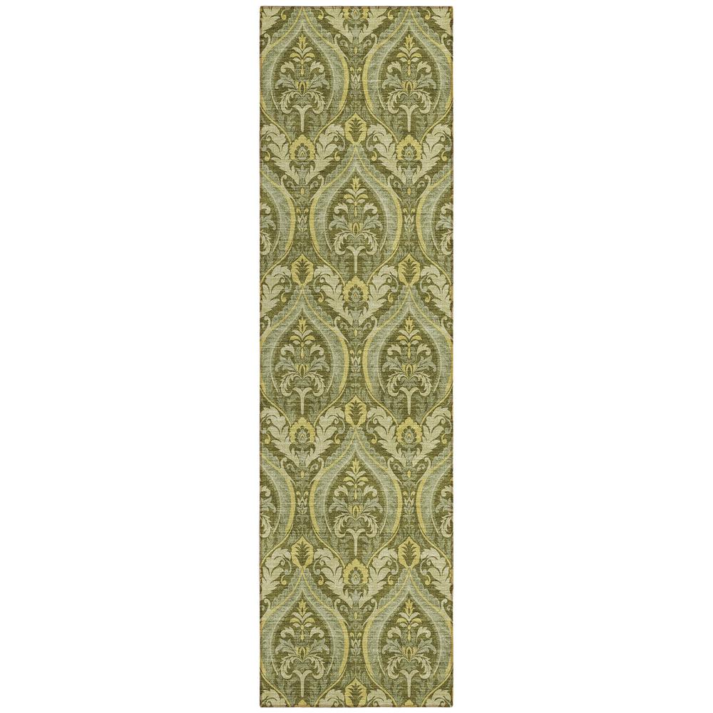 Chantille ACN572 Green 2'3" x 7'6" Rug. Picture 1