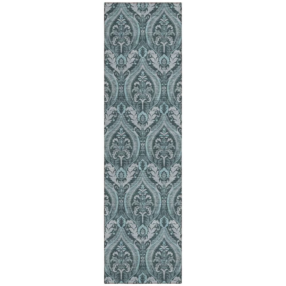 Chantille ACN572 Teal 2'3" x 7'6" Rug. Picture 1