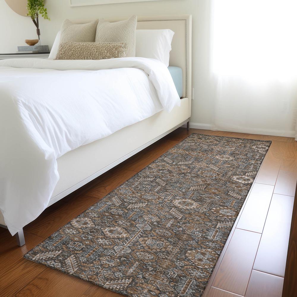 Chantille ACN574 Brown 2'3" x 7'6" Rug. Picture 7