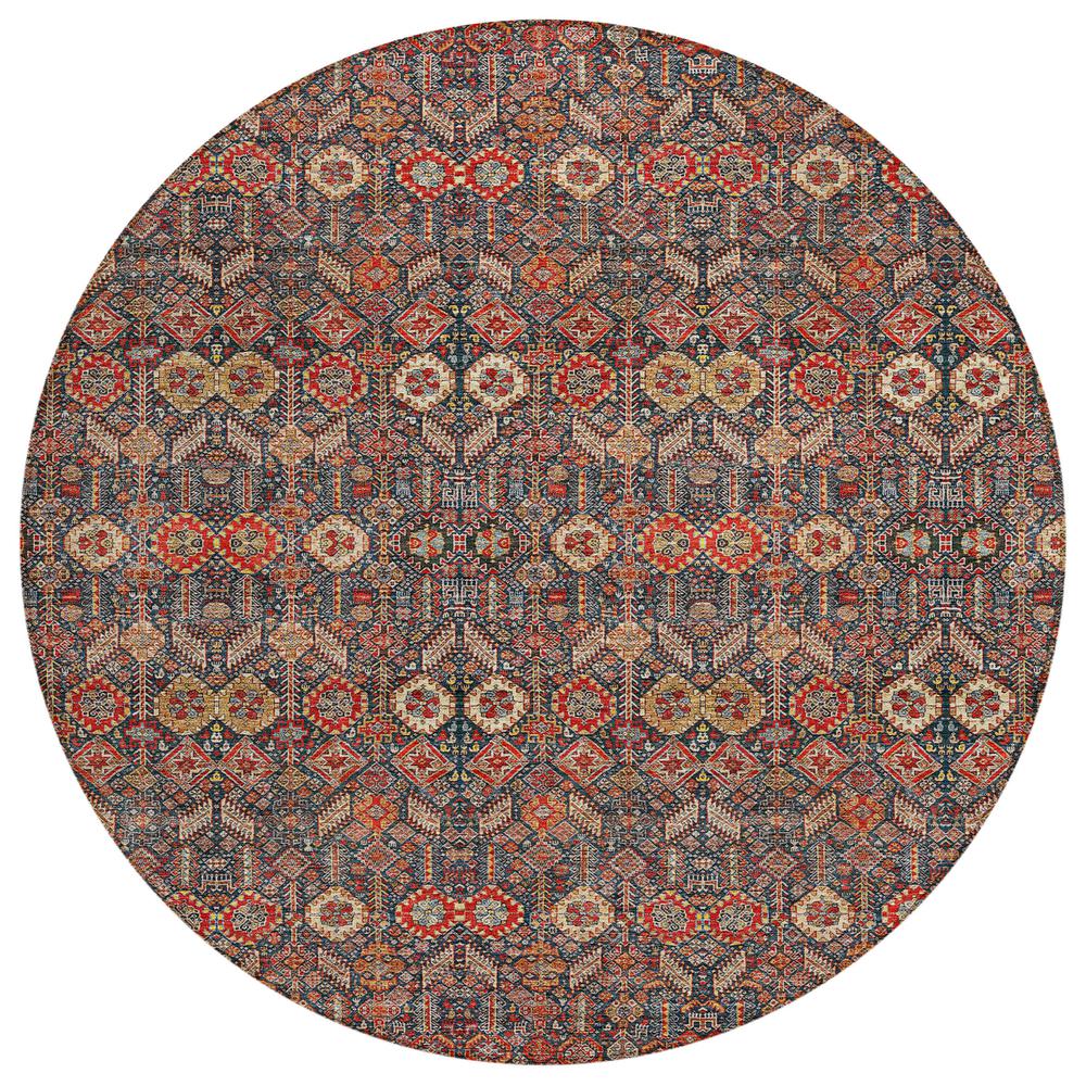 Chantille ACN574 Red 8' x 8' Rug. Picture 1