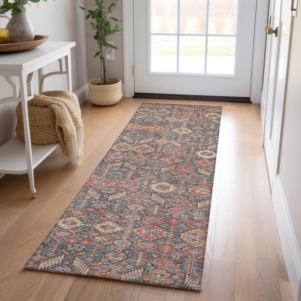 Chantille ACN574 Red 2'3" x 7'6" Rug. Picture 7