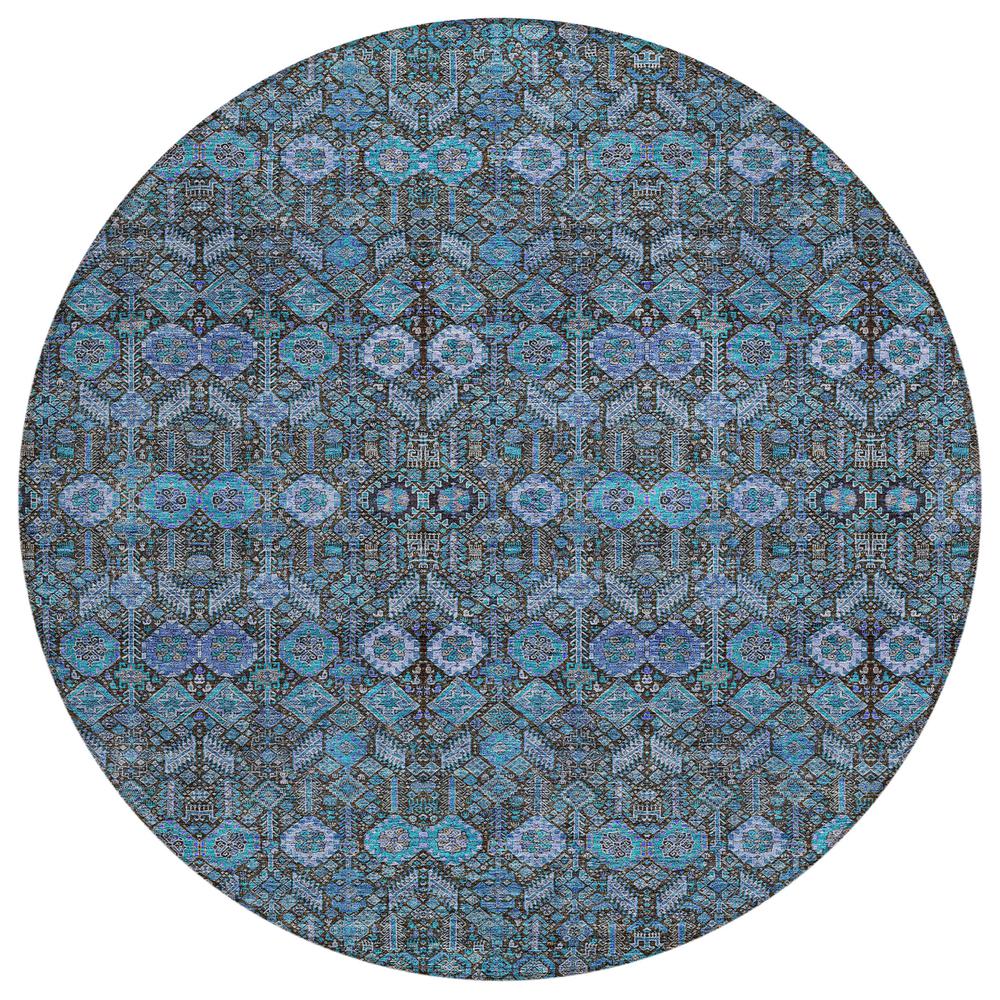 Chantille ACN574 Teal 8' x 8' Rug. Picture 1