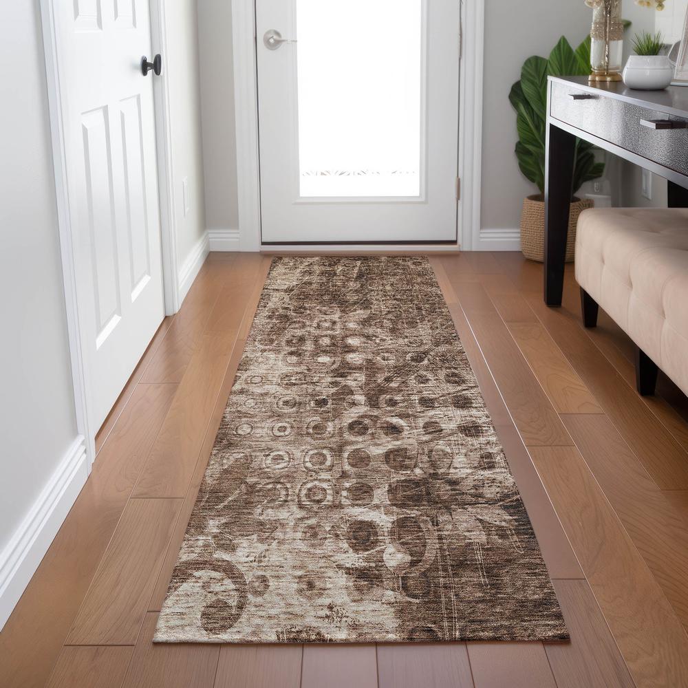 Chantille ACN577 Brown 2'3" x 7'6" Rug. Picture 6