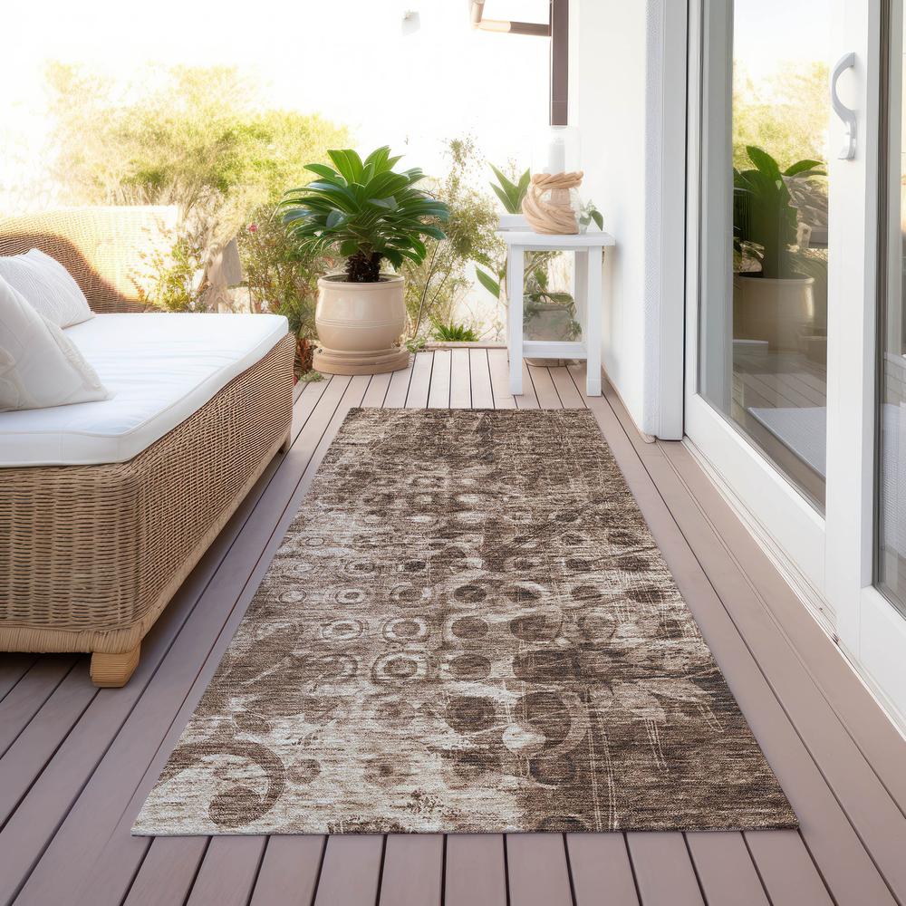 Chantille ACN577 Brown 2'3" x 7'6" Rug. Picture 7
