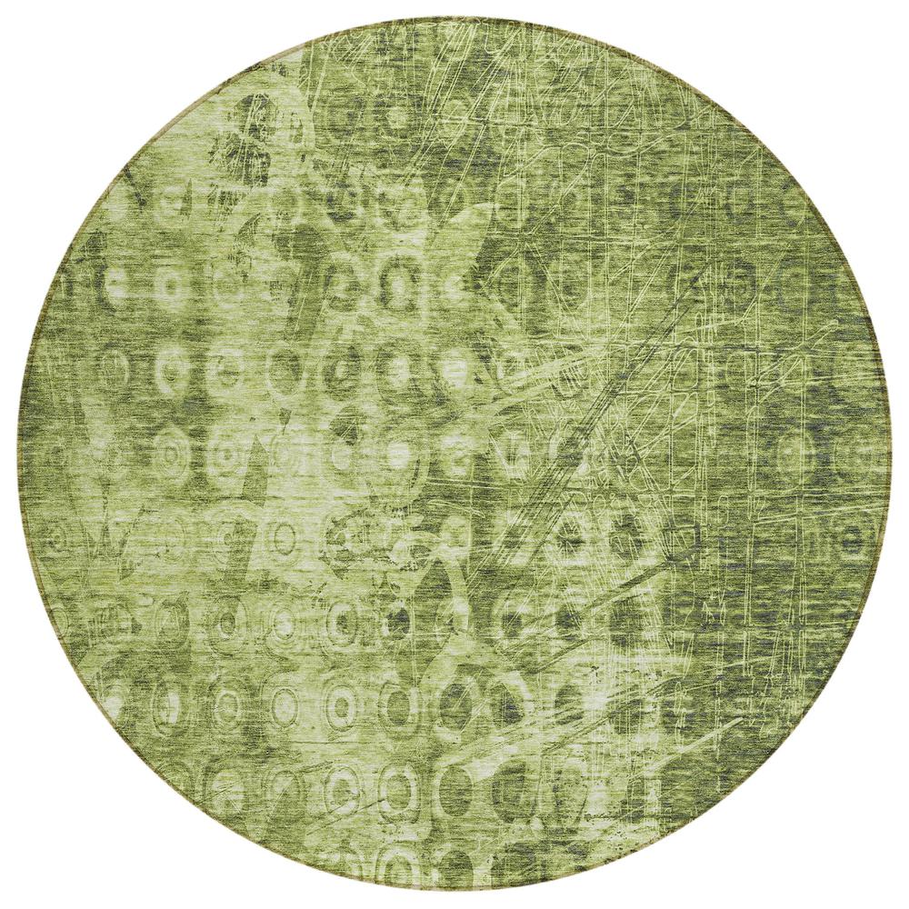 Chantille ACN577 Green 8' x 8' Rug. Picture 1