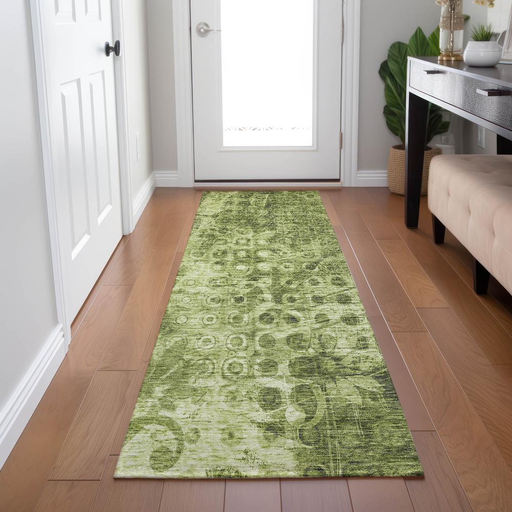 Chantille ACN577 Green 2'3" x 7'6" Rug. Picture 6