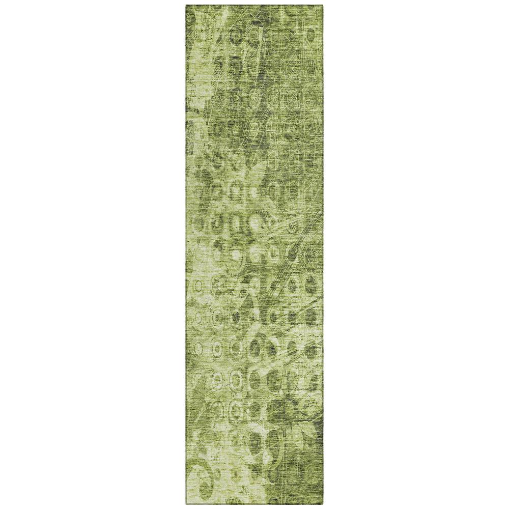 Chantille ACN577 Green 2'3" x 7'6" Rug. Picture 1