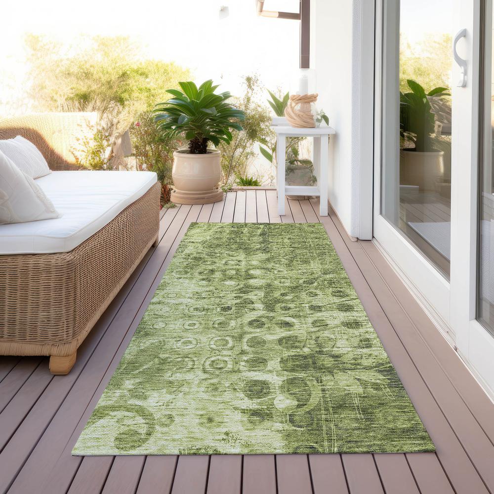 Chantille ACN577 Green 2'3" x 7'6" Rug. Picture 7