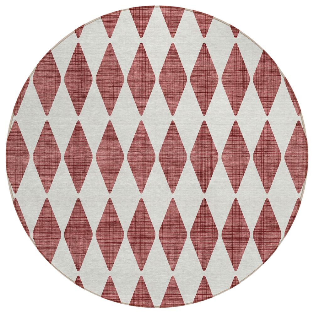 Chantille ACN578 Red 8' x 8' Rug. Picture 1