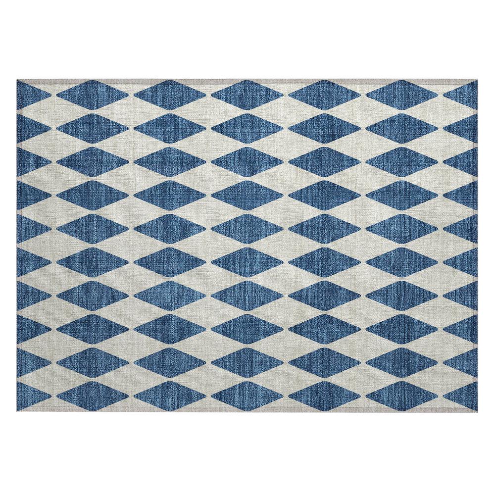 Chantille ACN578 Blue 1'8" x 2'6" Rug. The main picture.