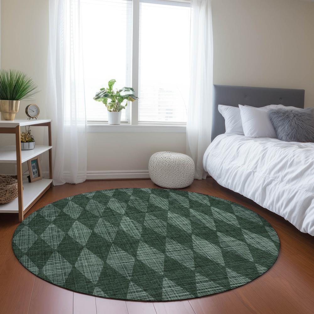 Chantille ACN578 Green 8' x 8' Rug. Picture 6
