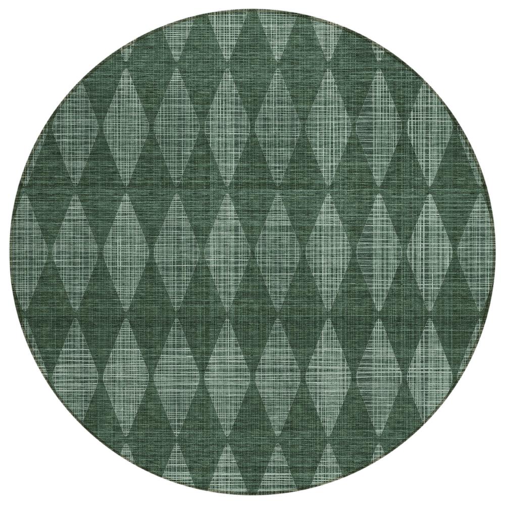 Chantille ACN578 Green 8' x 8' Rug. Picture 1
