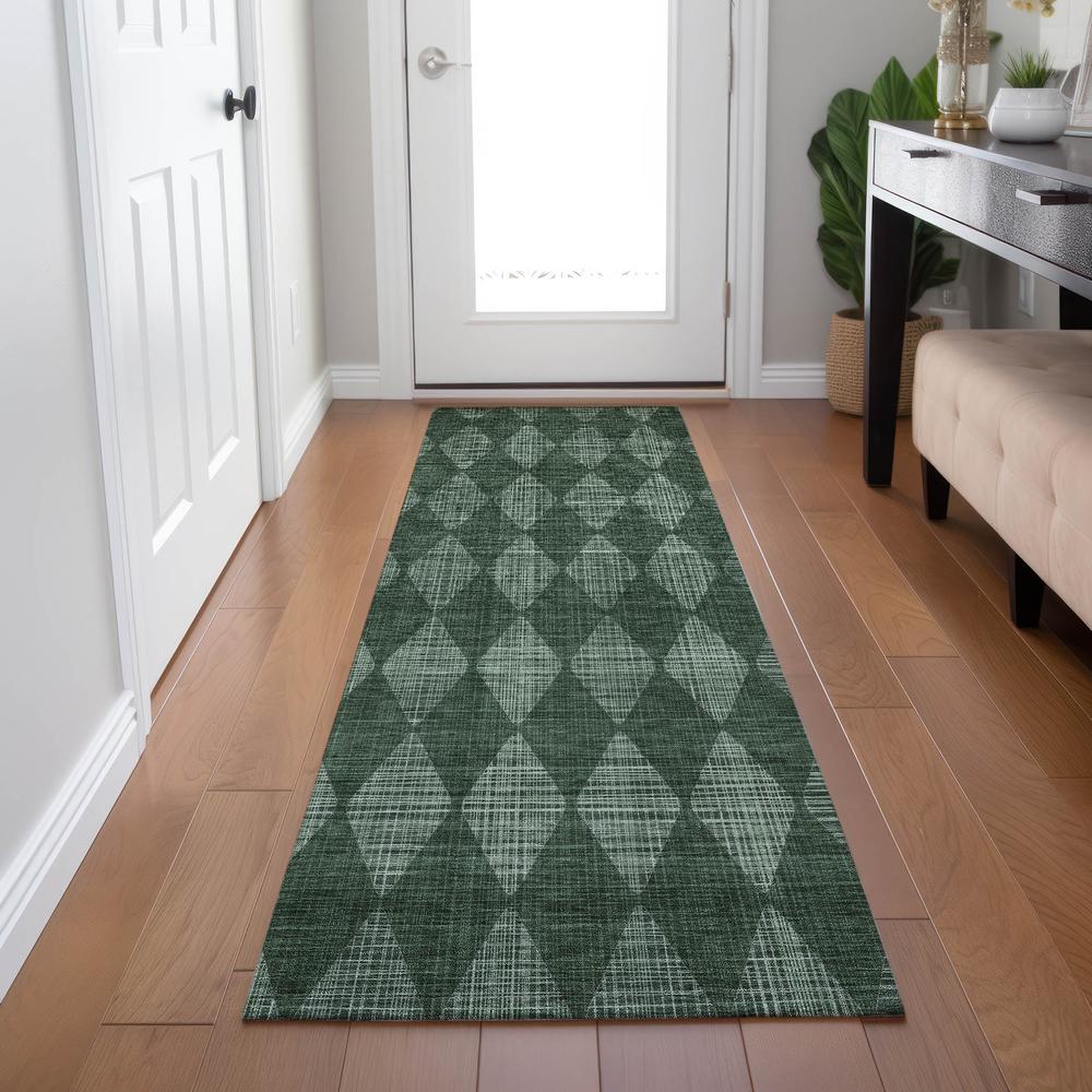 Chantille ACN578 Green 2'3" x 7'6" Rug. Picture 6