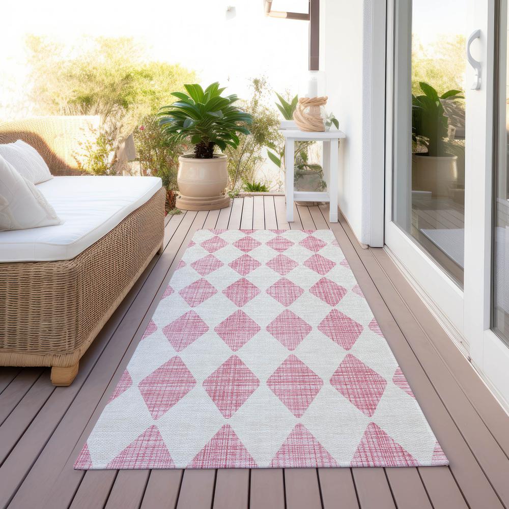 Chantille ACN578 Pink 2'3" x 7'6" Rug. Picture 7