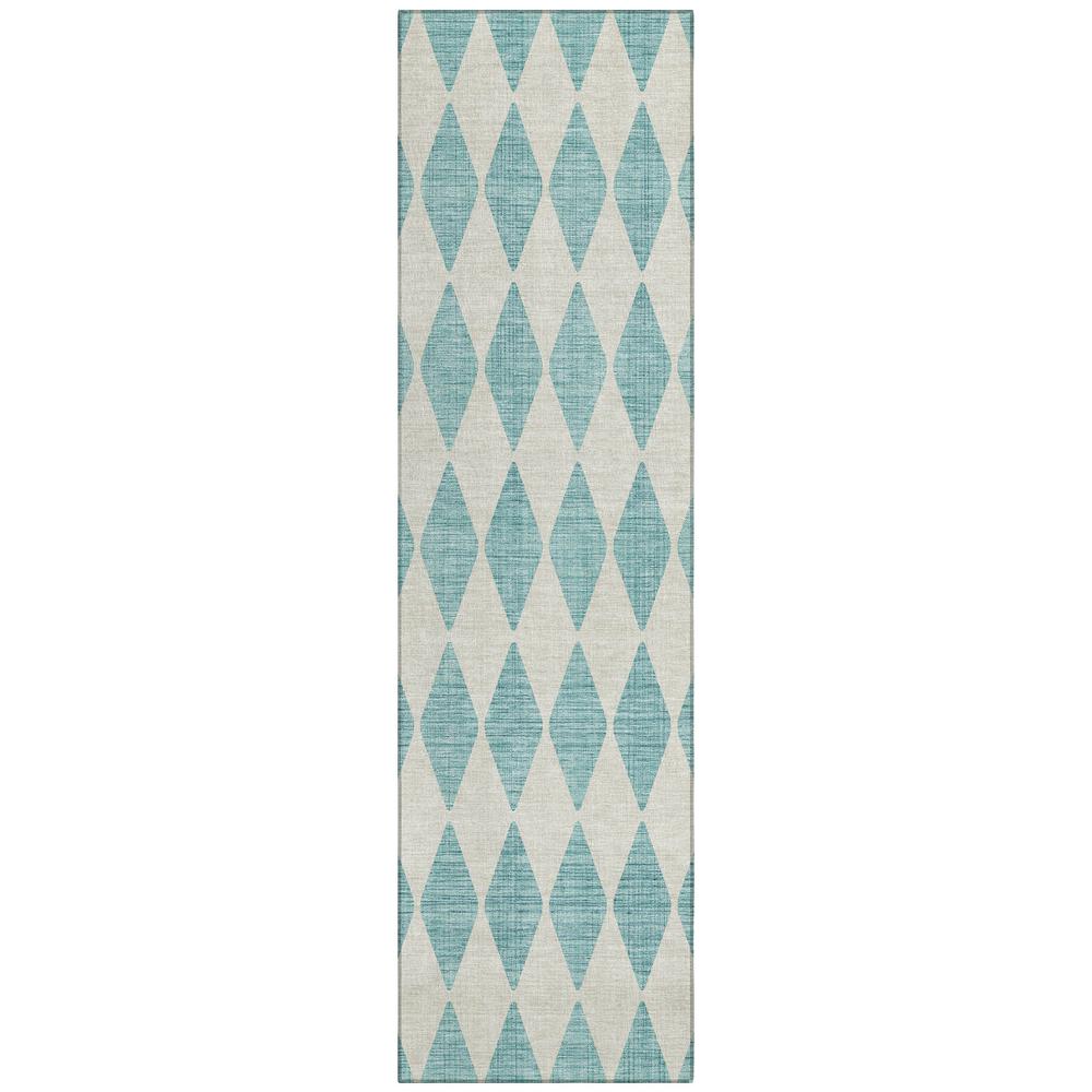 Chantille ACN578 Teal 2'3" x 7'6" Rug. Picture 1