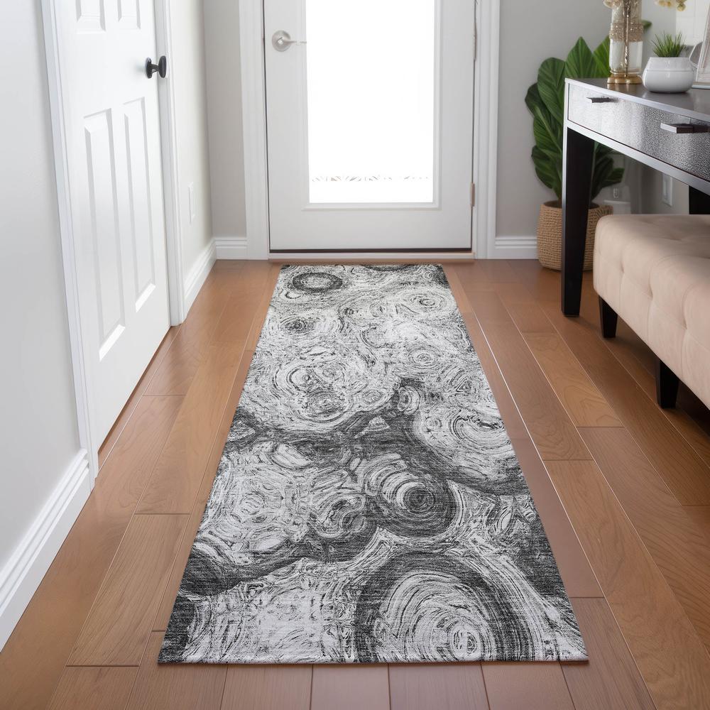 Chantille ACN579 Gray 2'3" x 7'6" Rug. Picture 6