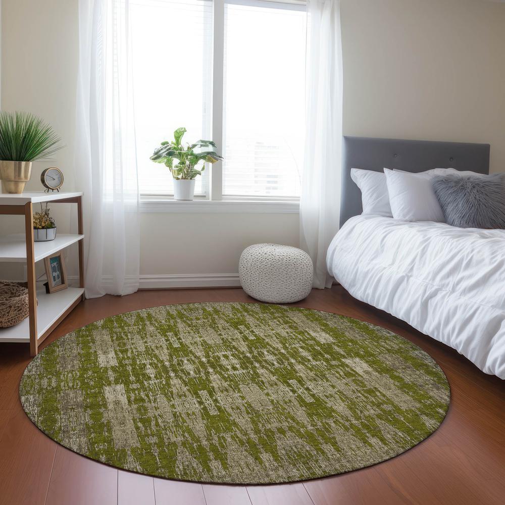 Chantille ACN580 Green 8' x 8' Rug. Picture 6