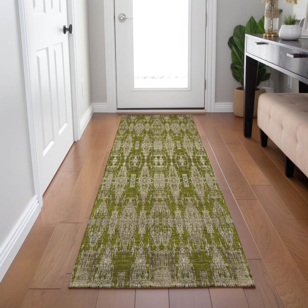 Chantille ACN580 Green 2'3" x 7'6" Rug. Picture 6
