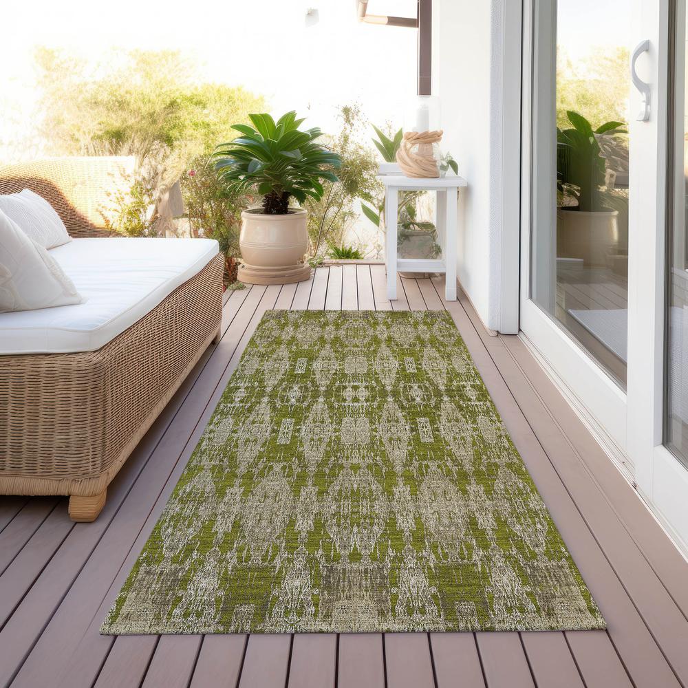 Chantille ACN580 Green 2'3" x 7'6" Rug. Picture 7