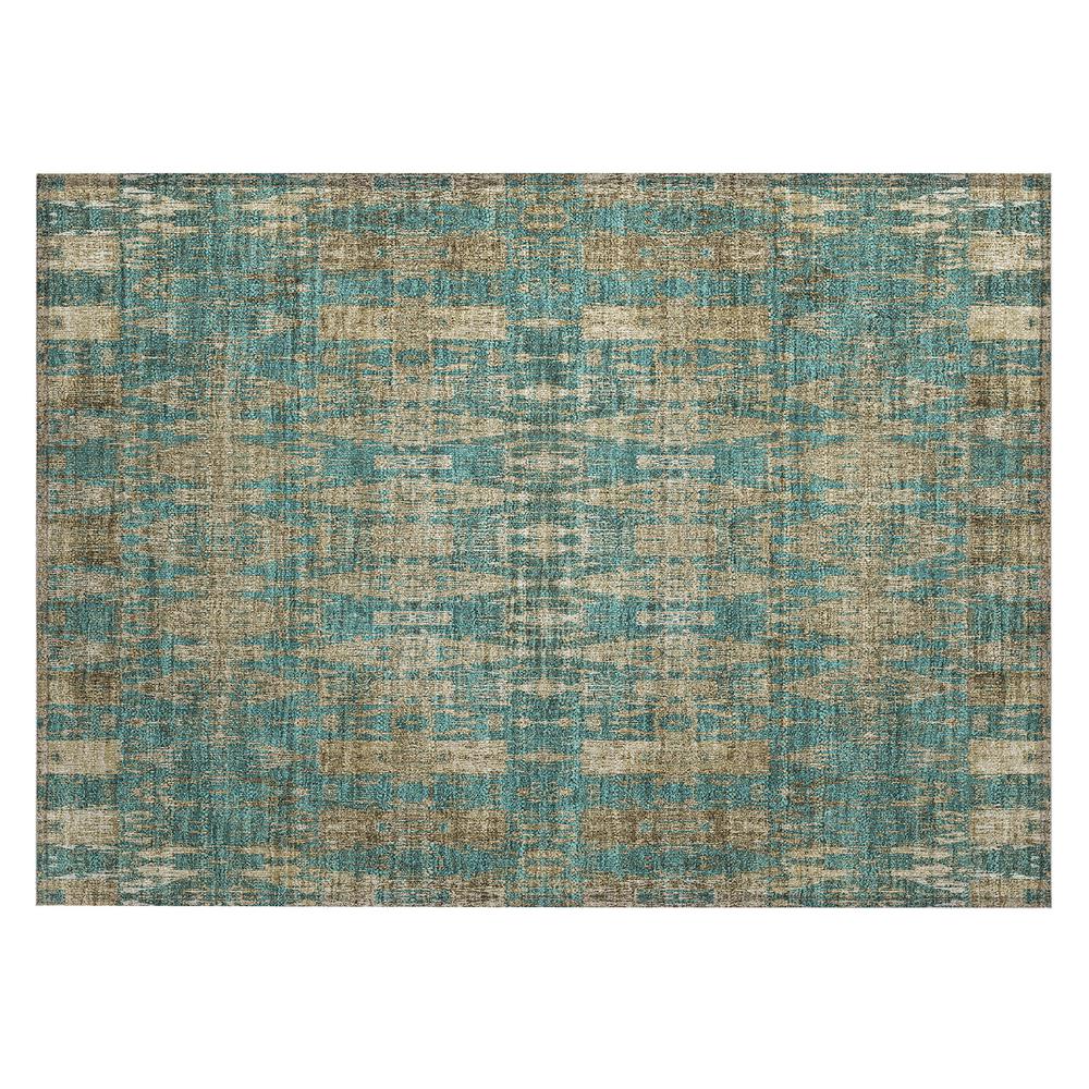 Chantille ACN580 Teal 1'8" x 2'6" Rug. Picture 1