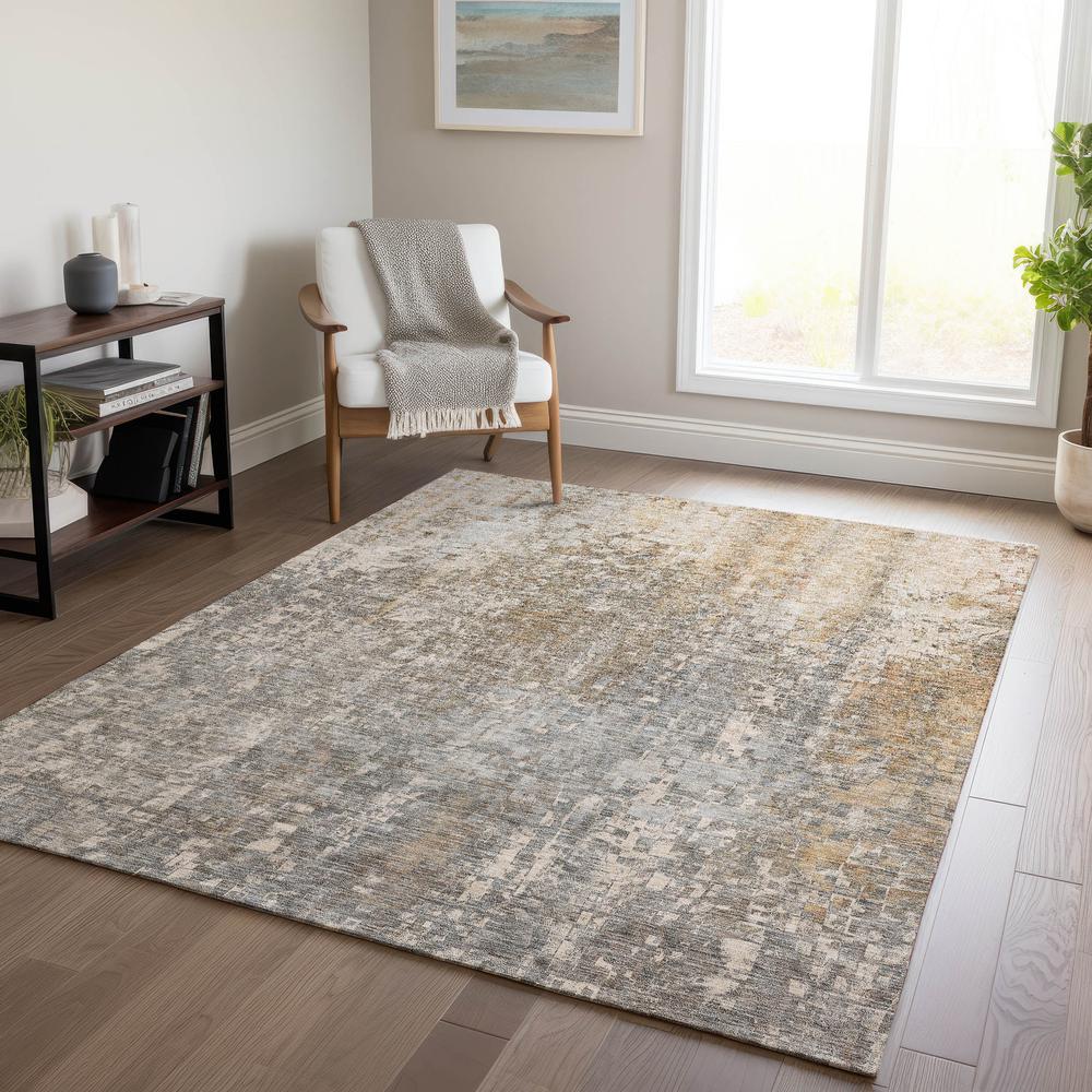 Chantille ACN581 Brown 2'6" x 3'10" Rug. Picture 6